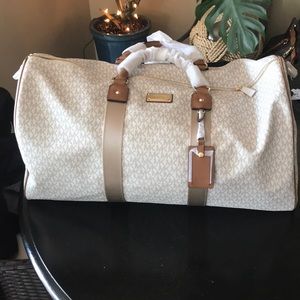 Brand new Michael Kors Large duffle bag